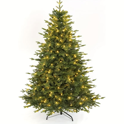 Kunstkerstboom – Nepkerstboom – Sierboom – Kerstboom 183 cm Groen – 950 PE PVC Takken – Inklapbare Metalen Standaard