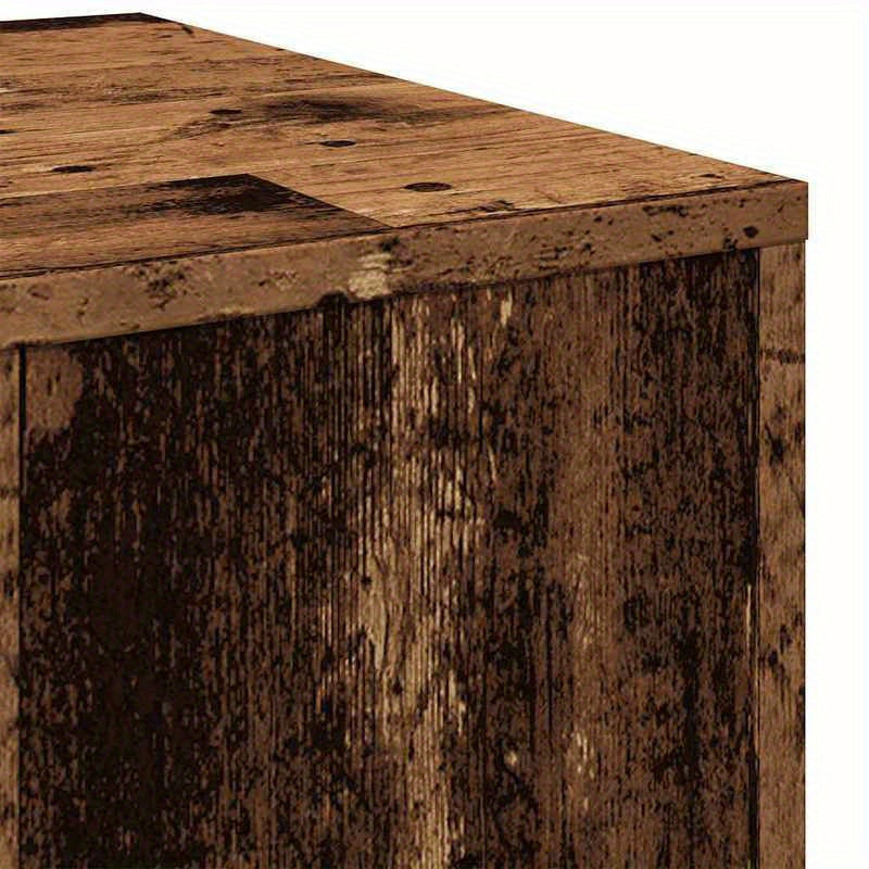 Bijzettafels – Salontafel – Bijzettafel – Tafeltje – Houten Tafels – Set Van 3 – Reclaimed Wood Look – Houtachtig Materiaal – Compact En Duurzaam