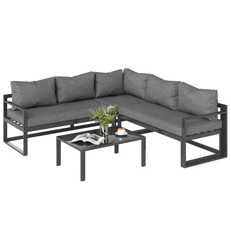 Tuin Bistro Set – Tuinmeubelset – Buitenmeubelen – Bistro Tafel Met Stoelen – Balkonset – Weerbestendig – Duurzaam Kunststof Tafelblad