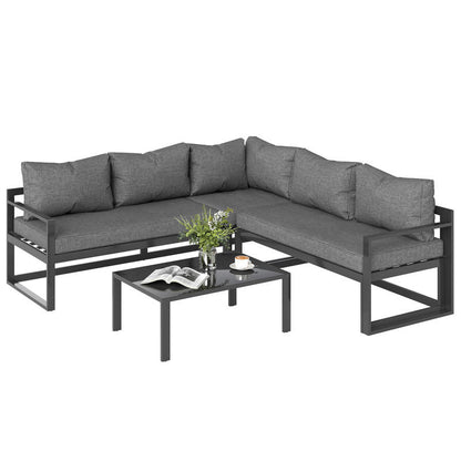 Tuin Bistro Set – Tuinmeubelset – Buitenmeubelen – Bistro Tafel Met Stoelen – Balkonset – Weerbestendig – Duurzaam Kunststof Tafelblad