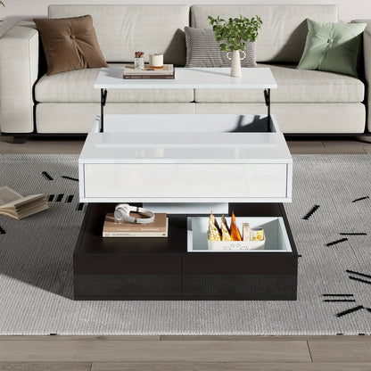Fauteuil – Loungestoel – Relaxfauteuil – Oorfauteuil – Zetel – Bamboe Materiaal – Inclusief Voetenbank – Zijzak