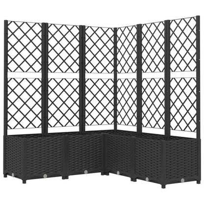 Plantenstandaard – Plantenrek – Klimplant Steun – Bloemenhouder – Latticestructuur – 120x120x136 Cm – Duurzaam Polypropyleen