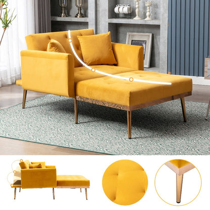 Verstelbare Relaxfauteuil – Lounge Stoel – Accent Fauteuil – Slaapkamer Stoel – Study Chair – Mangohout – Slank Design – Makkelijk Schoon Te Maken