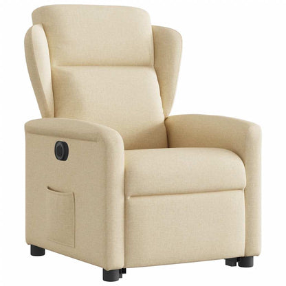 Elektrisch Verstelbare Sta-op Fauteuil – Relaxstoel – Senior Fauteuil – Opsta Stoel – Verstelbare Stoel – Elektrische Sta-op Functie – Ademend Stoffen Bekleding Donkerbruin