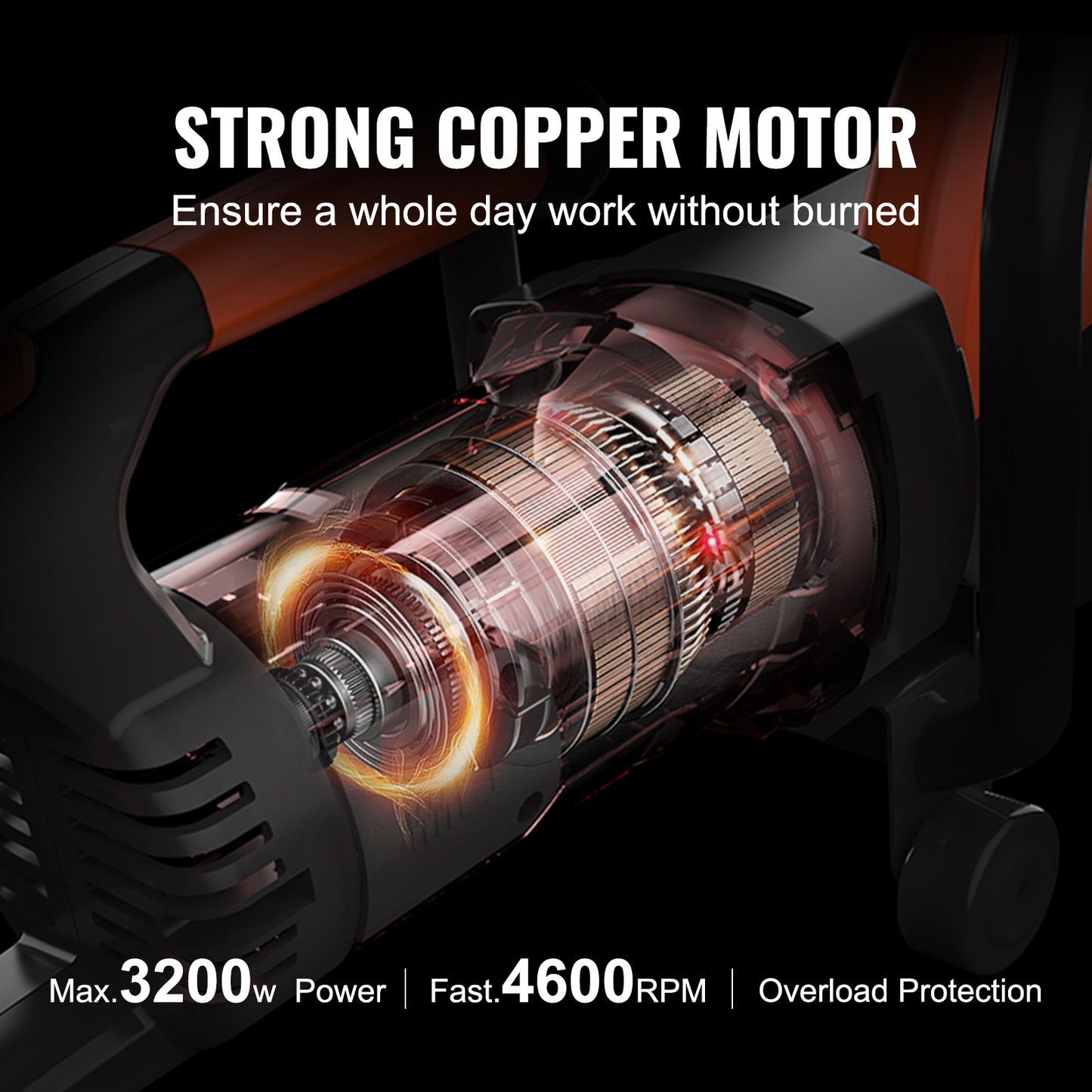 Elektrische Betonzaag – Betonknipper – Steenzaag – Nat/Droog Zaag – Diamantzaag – 3200 W Motor – Ingebouwde Waterpomp