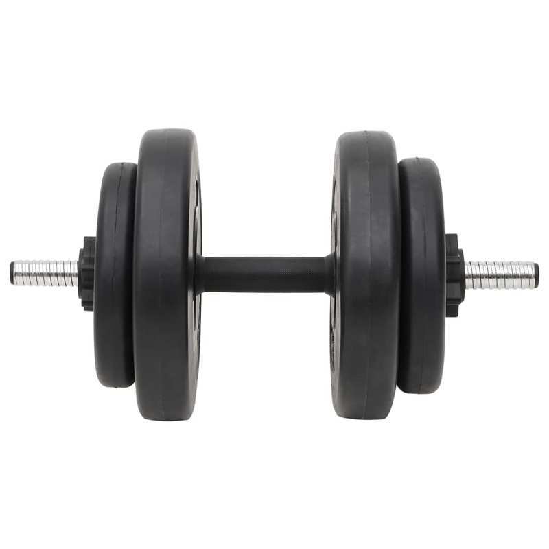 Halterset – Dumbbells – Halterstang – Krachttraining – Fitness – 60 kg – Tungsten Staal – Compact & Draagbaar