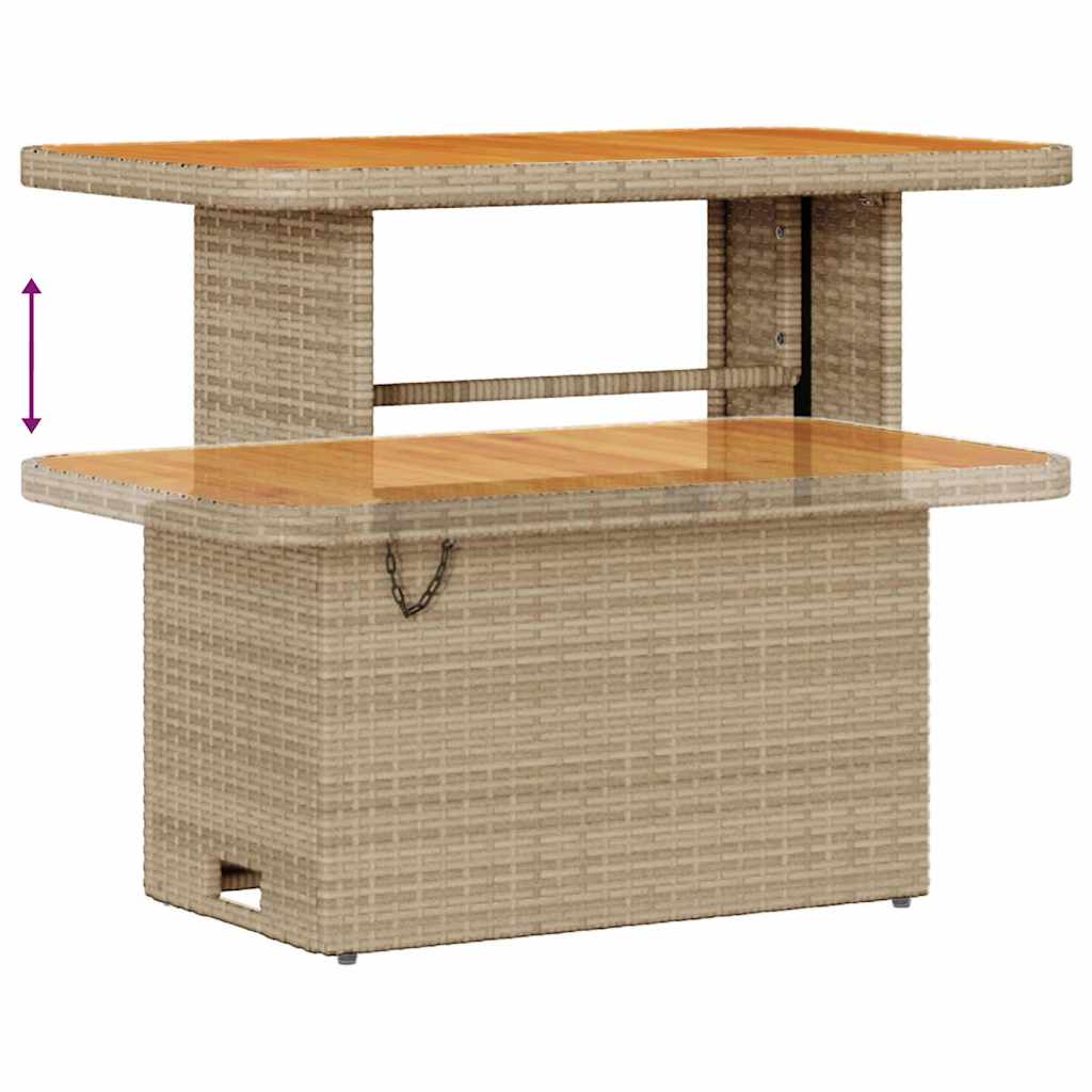 Tuinbank – Buitenbank – Tuinmeubel – Loungesofa – Modular – Weerbestendig – Inclusief Comfortabele Beige Kussens
