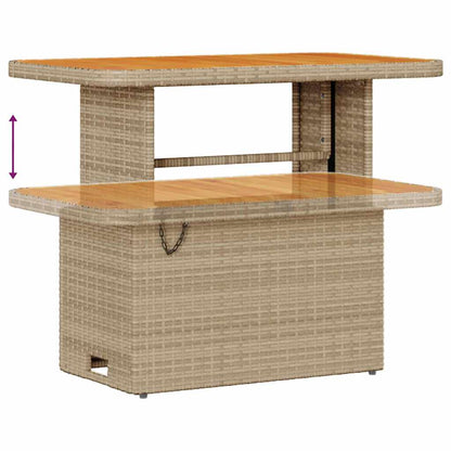 Tuinbank – Buitenbank – Tuinmeubel – Loungesofa – Modular – Weerbestendig – Inclusief Comfortabele Beige Kussens