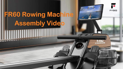 Roeimachine – Rower – Fitnessapparaat – Hometrainer – Water Roeier – 28L Watertank Met 50% Meer Weerstand – LED Draadloos Display Met Verstelbare Tablet Houder