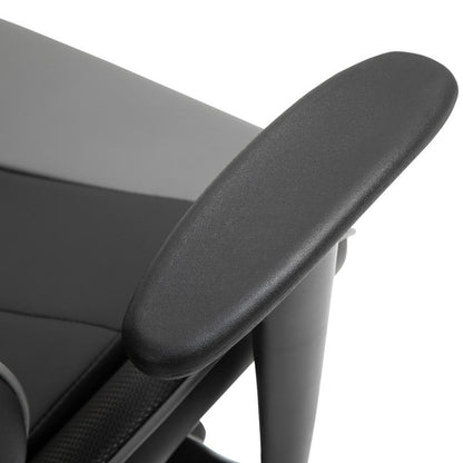 Ergonomische Bureaustoel – Bureaustoel – Gamestoel – Draaistoel – Bureaustoel Zwart – Hoogwaardig Schuim – Handmatig Verstelbare Rugleuning & Hoogte