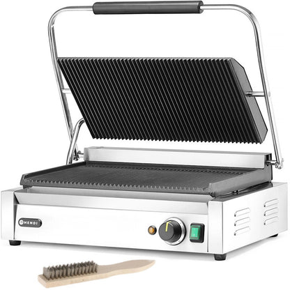 Contactgrill – Paninigrill – Grillapparaat – Tosti-ijzer – Vleestgrill – Extra Groot Grilloppervlak 548x415 mm – 2700W Vermogen