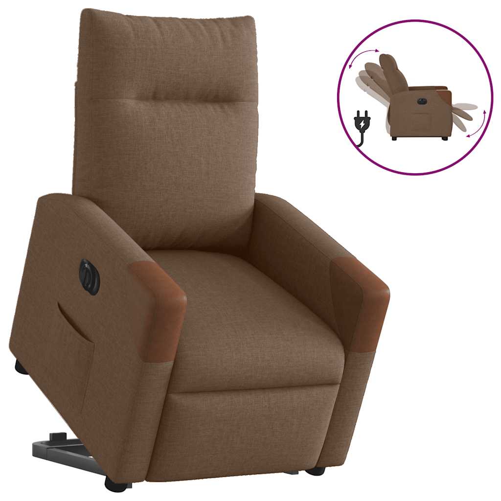 Elektrische Zit-Sta Stoel – Sta Op Stoel – Relaxfauteuil – Verstelbare Stoel – Ergonomische Zitstoel – Elektrische Liftfunctie – Verstelbare Rugleuning Tot 135°
