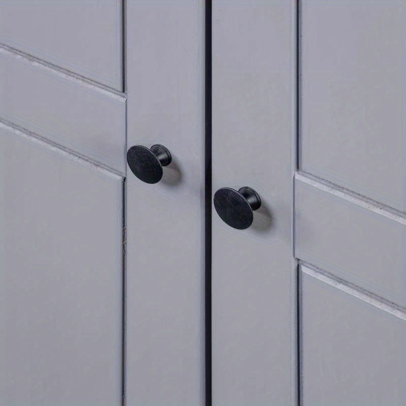 Kast – Garderobekast – Opbergkast – Dressoirkast – Kledingkast – Grijs – Massief Grenenhout – 80x50x171,5 cm – Stevig & Duurzaam