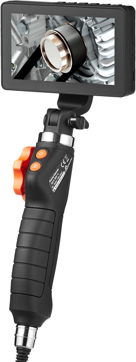 Endoscoopcamera - Endoscoop - Bidirectioneel 180° - Geschikt voor IndustriëLe Inspectie - 1080p - Zwart