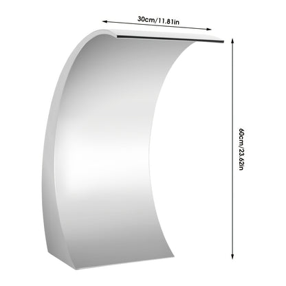 Pool Waterfall Fountain – Tuinfontein – Buitenwaterornament – Zwembadfontein – Waterval – RVS – 30x60 cm – Weerbestendig Hoogwaardig Metaal