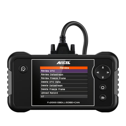 OBD2 Diagnose Scanner – Auto Foutcode Lezer – Motor Diagnose Tool – ABS SRS Scanner – Transmissie Scanner – USB Oplaadbaar – Compact & Gebruiksvriendelijk