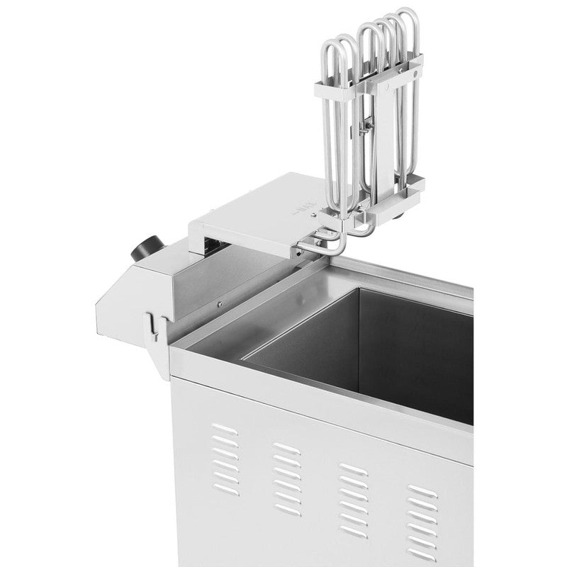 Vrijstaande Elektrische Friteuse – Diepvriezer – Snelfriteuse – Snacks Friteuse – Horeca Friteuse – 10 Liter Capaciteit – 400V Elektrisch