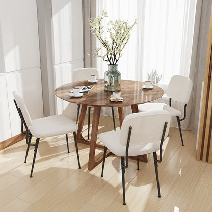 Velvet Banquette Zitset 4 Stuks – Luxe Booth Stoelen – Hotelstoelen – Restaurantstoelen – Café Stoelen – Hoge Rugleuningen – Heavy-Duty Luxe Velvet Bekleding – Comfortabele Gewatteerde Zitting – Eenvoudige Montage – Onderhoudsvriendelijk