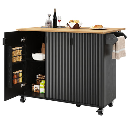 Bijzettafel Buiten – Tuinmeubel – Terrastafel – Balkon Tafel – Buiten Tafel – Weerbestendig Stalen Frame – Hardhouten Blad – Voor 4 Personen