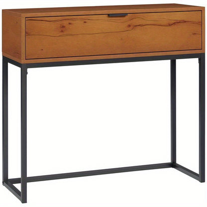 Opbergkast – Bergkast – Dressoir – Kast – Kast Met Deuren – Stevige Hardhouten Constructie – Zwart Frame Met Natuurlijke Houttinten