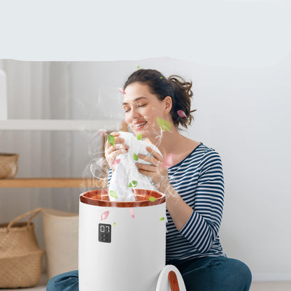 Handdoekwarmer – Handdoekverwarmer – Elektrische Handdoekdroger – Handdoekdroger – Warmtecabine – Timer 15-60 Minuten – Fragrancefunctie – Automatische Uitschakeling – Cherry Afwerking