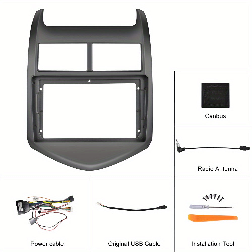 Android Autoradio – Auto Multimedia Speler – Inbouw Radio – Headunit – Carplay Android Auto – 9 Inch HD Touchscreen – Achteruitrijcamera & Draadloze Connectiviteit