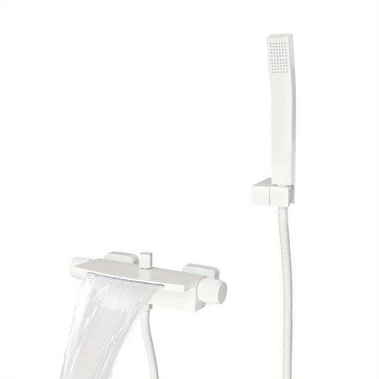 Doucheset – Douchekraan – Mengkraan – Regendouche – Handdouche – Wandmontage – Single-Lever Mengkraan – Modern Tijdloos Ontwerp