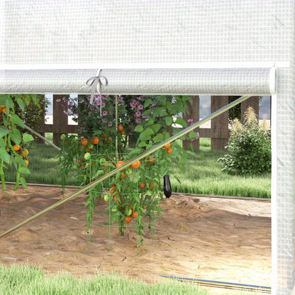 Kas – Tuinkas – Groentetent – Serre – Plantentent – UV-bestendig – 3x2x2m Galvaniseerd Staal Frame