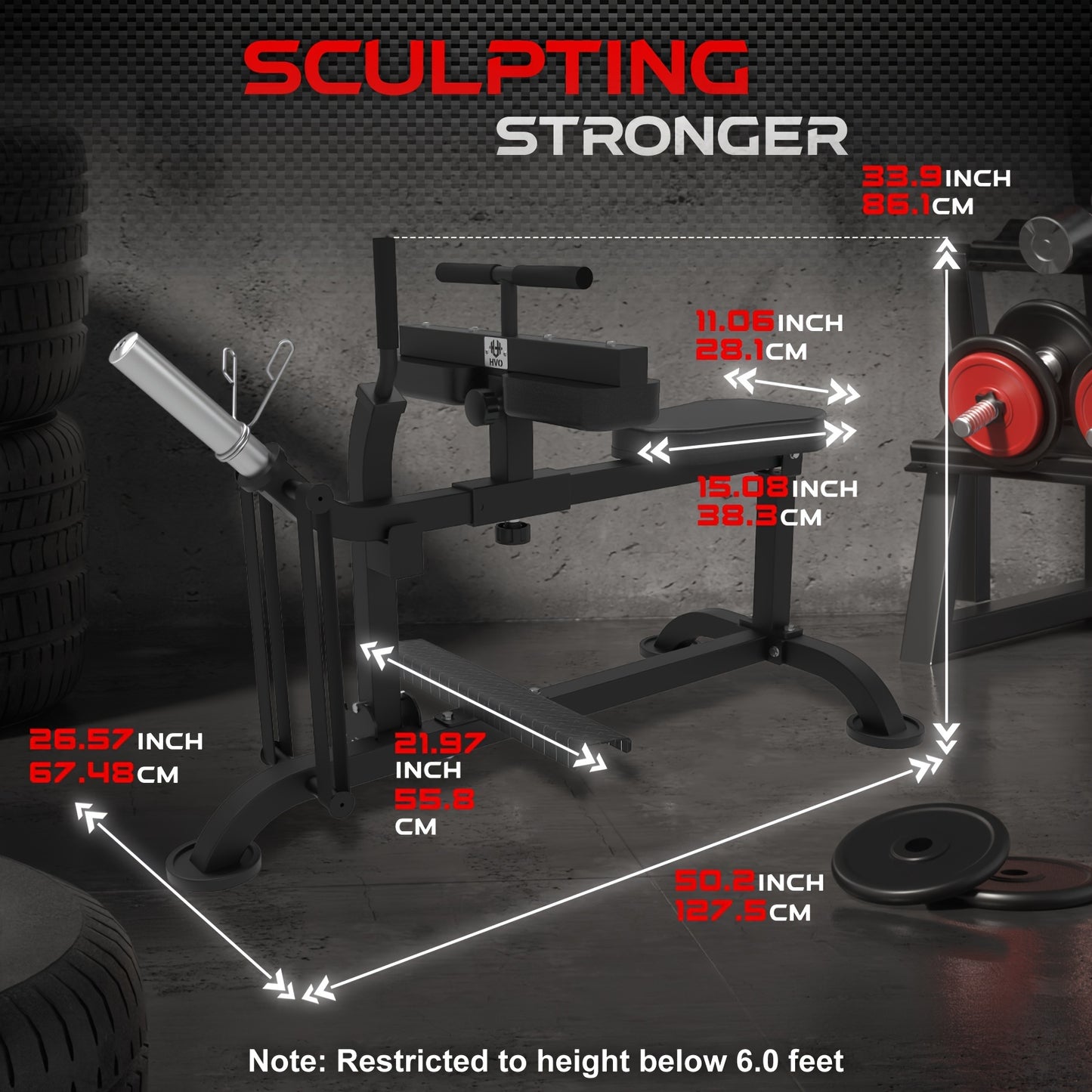 Kuitmachine – Kuittrainer – Calf Raise Machine – Beentrainer – Kuitspiertrainer – Hoogwaardig IJzeren Ontwerp – Compact Formaat