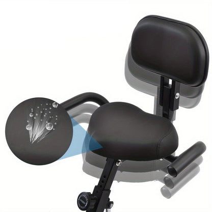 Hometrainer – Inklapbare Fiets – Fitnessfiets – Compacte Hometrainer – Magnetisch Weerstandssysteem – Lichtgewicht Aluminium Frame