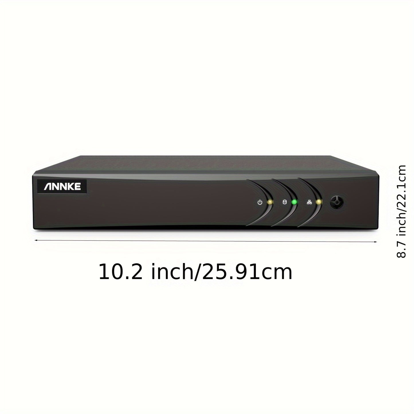 Beveiligingscamera Recorder – CCTV Recorder – Video Recorder – NVR – DVR – 8 Kanaals Hybride Systeem – AI Mens & Voertuig Detectie – 2TB Opslag