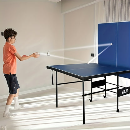 HLC Junior Table Tennis Table, Portable Ping Pong Table with Net Set for Easy Setup, Blue 206 * 114.5 * 76CM