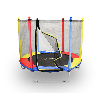 Trampoline – Springkussen – Speeltoestel – Trampoline Met Net – Mini Trampoline – 152 cm Diameter – Veilig Stalen Frame
