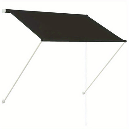 Uitschuifbare Zonwering – Terraszeil – Balkonzonwering – Zonnescherm – Schaduwdoek – 100x150 cm – Weerbestendig Stof – Eenvoudige Installatie