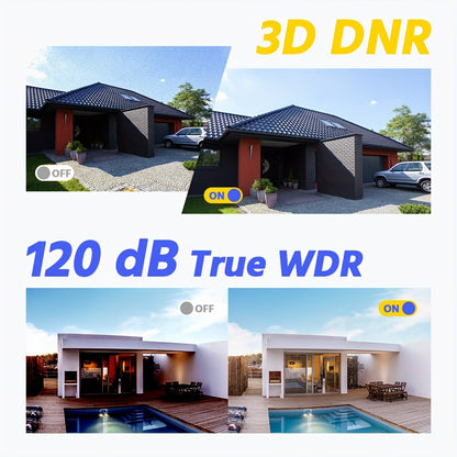 Beveiligingscamera Set – Camerabewaking – Bewakingscamera – IP Camera Set – CCTV Systeem – 4 x 3K PoE Camera’s – 1TB Opslag – Kleurennachtzicht & Persoons- en Voertuigdetectie