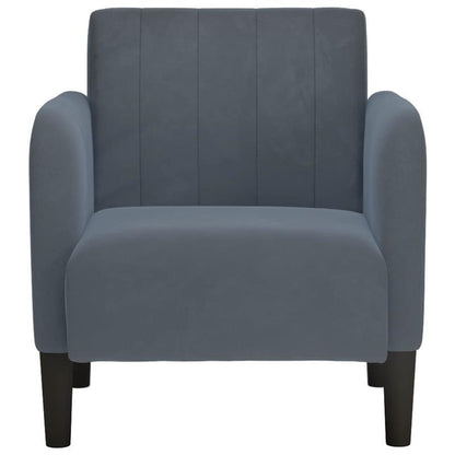 Fauteuil – Relaxfauteuil – Loungestoel – Zitzak – Leunstoel – Donkergrijs Zwart – Memory Foam Vulling – Stevig Houten MDF Frame