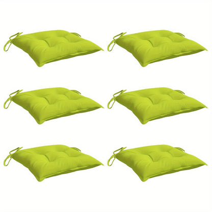 Palletkussens – Zitkussens – Palletkussenset – Loungekussens – Tuinkussens – Lichtgroen – Oxford Stof – 50x50x7 cm – Set van 6 Stuks