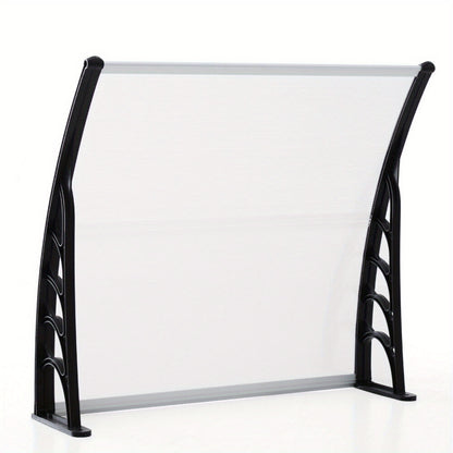 Deurkap – Deuroverkapping – Voordeur Overkapping – Balkonkap – Regendak – Transparant Polycarbonaat – Weerbestendig & Brandvertragend – 150 cm Breedte