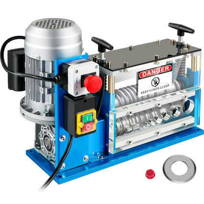 Draadstripper – Kabelstripper – Striptang – Kabelpeller – Draadstriptang – Elektrische Automatische Machine – 370W Motor Met 11 Instelbare Messen