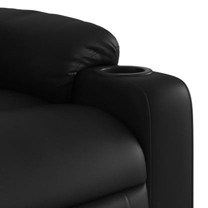 Relaxfauteuil – Relaxstoel – Ligstoel – Verstelbare Stoel – Massagefauteuil – Kunstleer Bekleding – Massagefunctie met 6 Punten