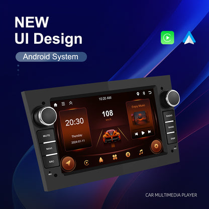 7-inch Autoradio – Touchscreen Radio – Multimedia Systeem – Navigatie Systeem – Android Auto Radio – Android 13 – Wireless CarPlay & AHD Achteruitrijcamera
