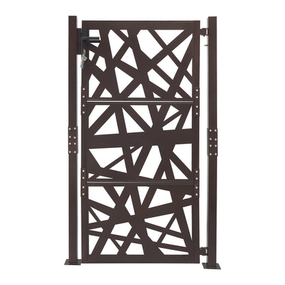 Garden Gate, Outdoor Garden Entrance Gate, Garden Metal Gate