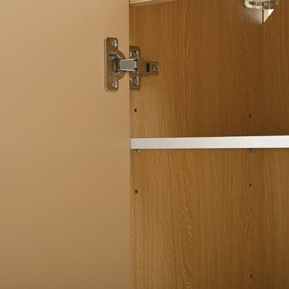 Schoenenkast – Schoenenrek – Schoenenopberger – Schoenenbankje – Schoenenkastje – Mobiel op wieltjes – Verstelbare planken – Met zachte sluiting – Stevig metalen frame – Ruimtebesparend design – Arched top – Wit/Zwart/Beige/Grijs