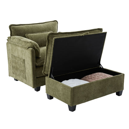Relaxstoel – Fauteuil – Loungestoel – Vloerstoel – Zitzak – Extra Groot Formaat – Premium Velvet Bekleding