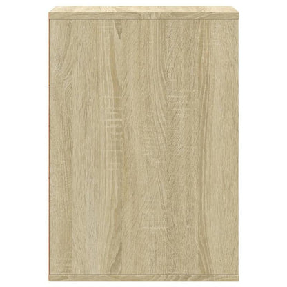 Ladekast – Dressoir – Opbergkast – Kast – Chest Of Drawers – Eikenhout – Slotbare Planken & Softclose Lades – 80x41x58 cm – Eenvoudige Montage