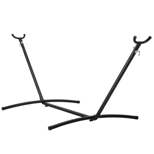 Hangmatstandaard – Hangmat Frame – Hammock Standaard – Staander Voor Hangmat – Stalen Frame – Verstelbare Hoogte – Draagbaar Met Draagtas – Geschikt Voor 10-13 Ft Hangmatten – Maximaal 205 kg Belastbaar