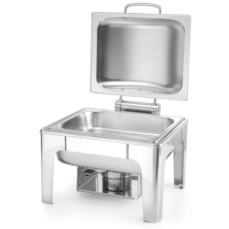 Satin Steel GN 1/2 Pasta Dish Warmer with Candle