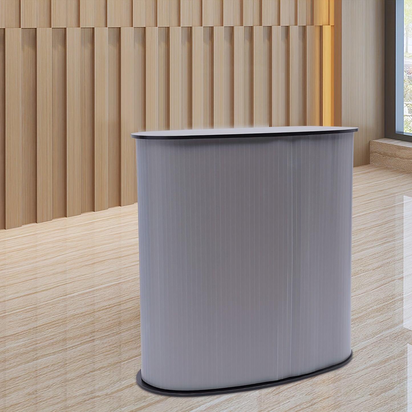 Mobiele Balie – Receptiebalie – Beursbalie – Promotiebalie – Presentatietafel – Compact en Lichtgewicht – Inclusief Draagtas