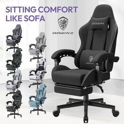 Gamestoel – Gaming Chair – Gaming Stoel – Game Stoel – Bureaustoel – Ergonomische High Back Rugleuning – Pocketveren Zitting – Verstelbaar – Met Metalen Frame – Max. Belastbaar 136 kg