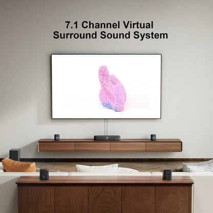 Soundbar – Surround Sound Systeem – Home Cinema Speaker – Draadloze Luidspreker – Subwoofer – 7.1 Kanaals – 330W Piekvermogen – App Bediening